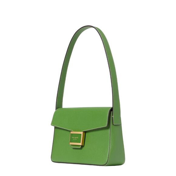 Kate Spade New York Katy Medium Textured Shoulder Bag KS Green K8971 NWT - Picture 3 of 8